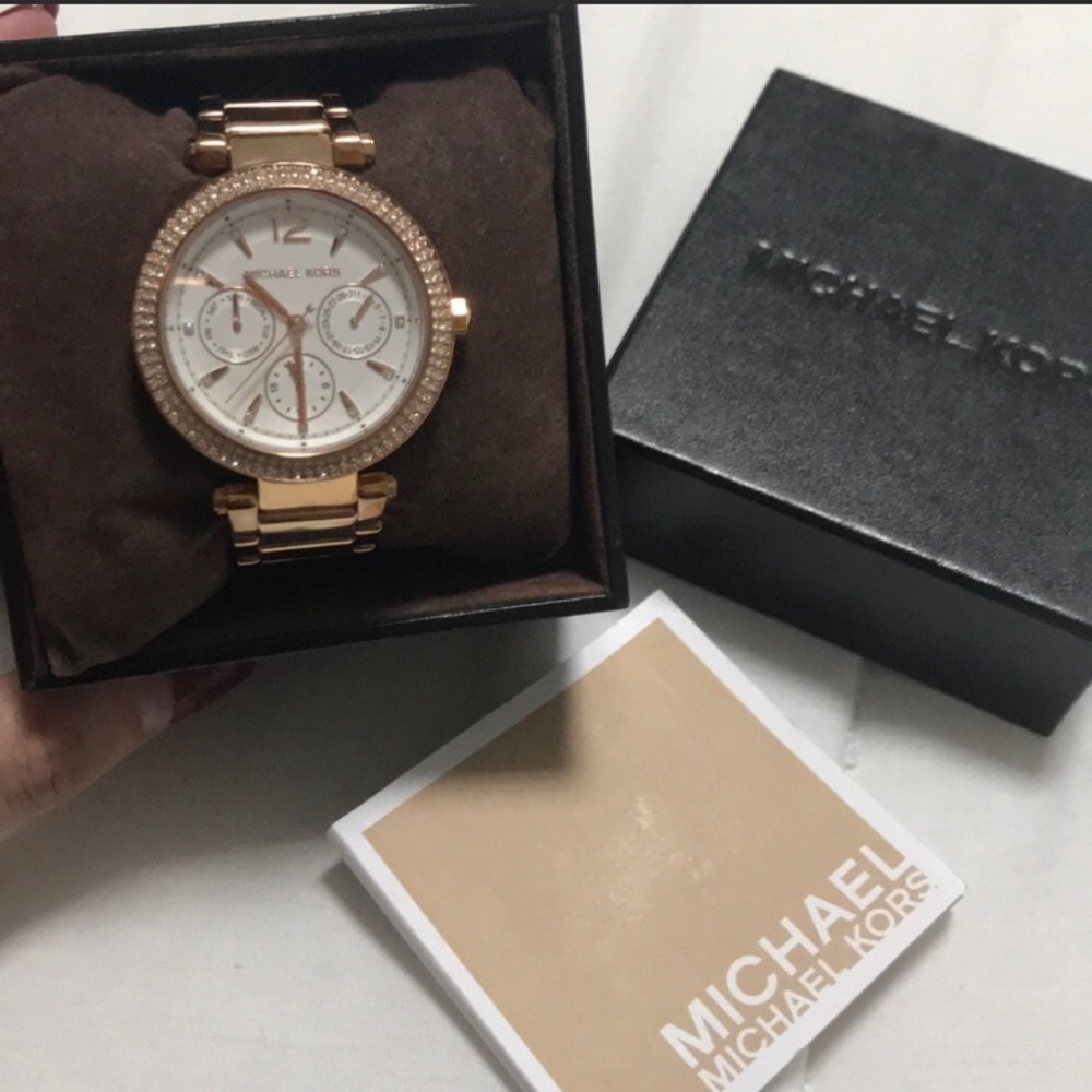Rose gold watch - Picture 1 of 4